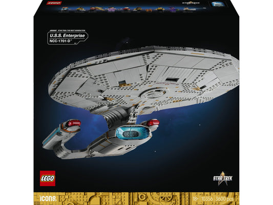 LEGO Icons 10356 Star Trek: U.S.S. Enterprise NCC-1701-D