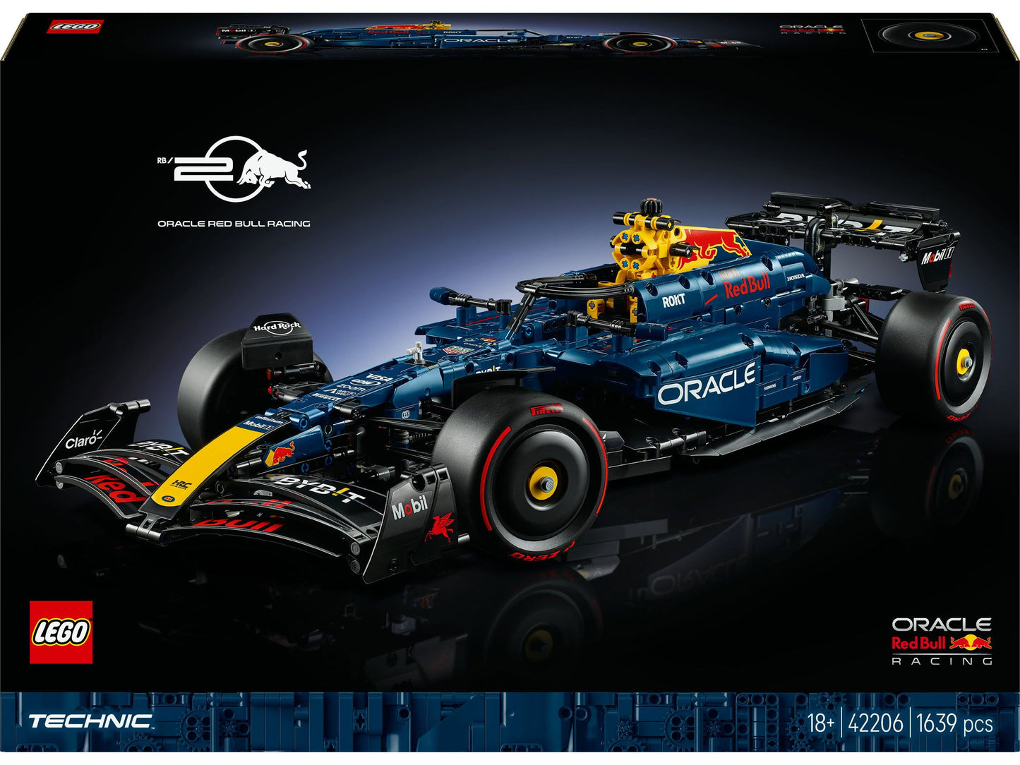 LEGO Technic 42206 Oracle Red Bull Racing RB20 F1 auto