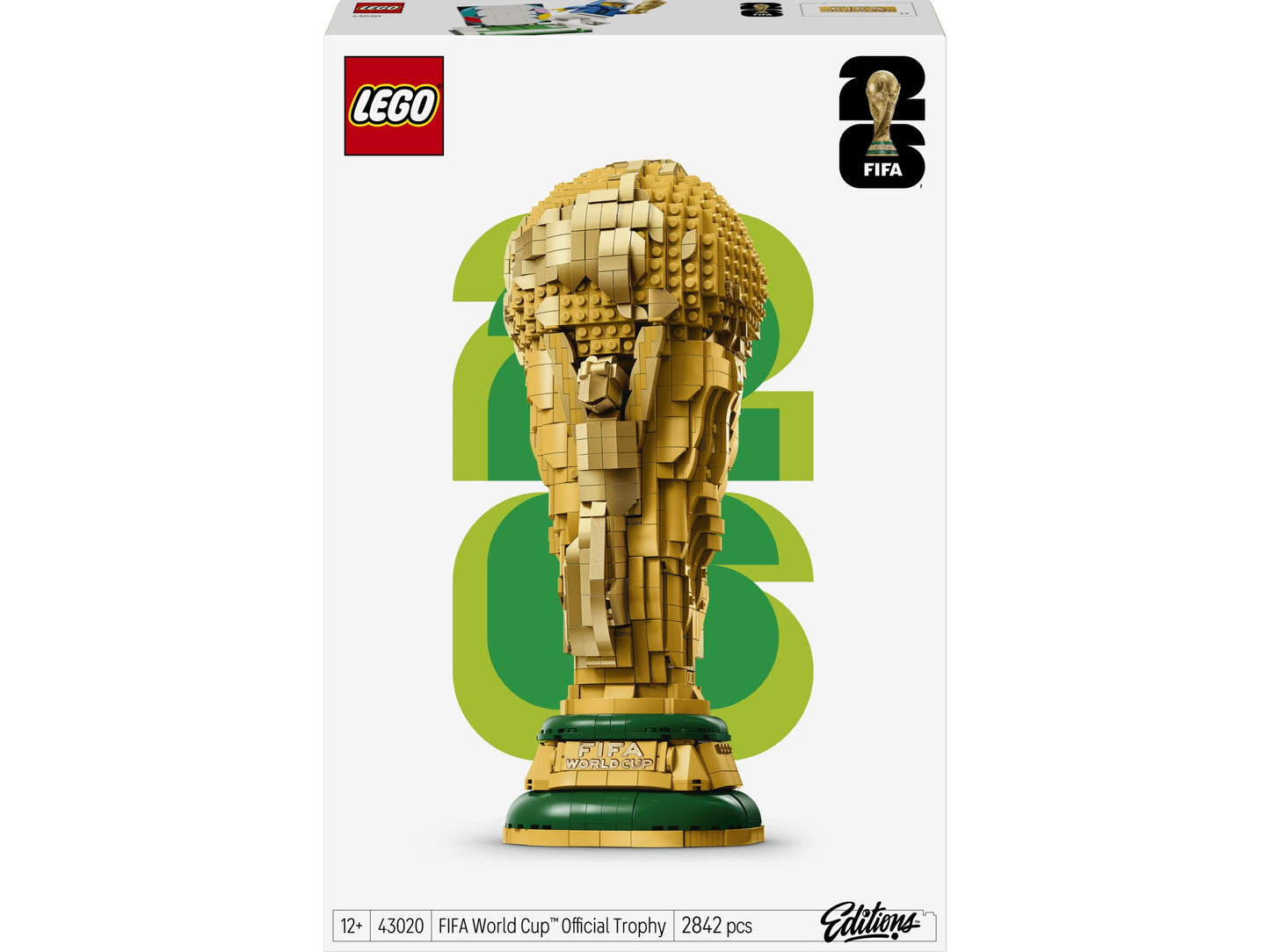 LEGO Editions 43020 Officiële FIFA World Cup trofee