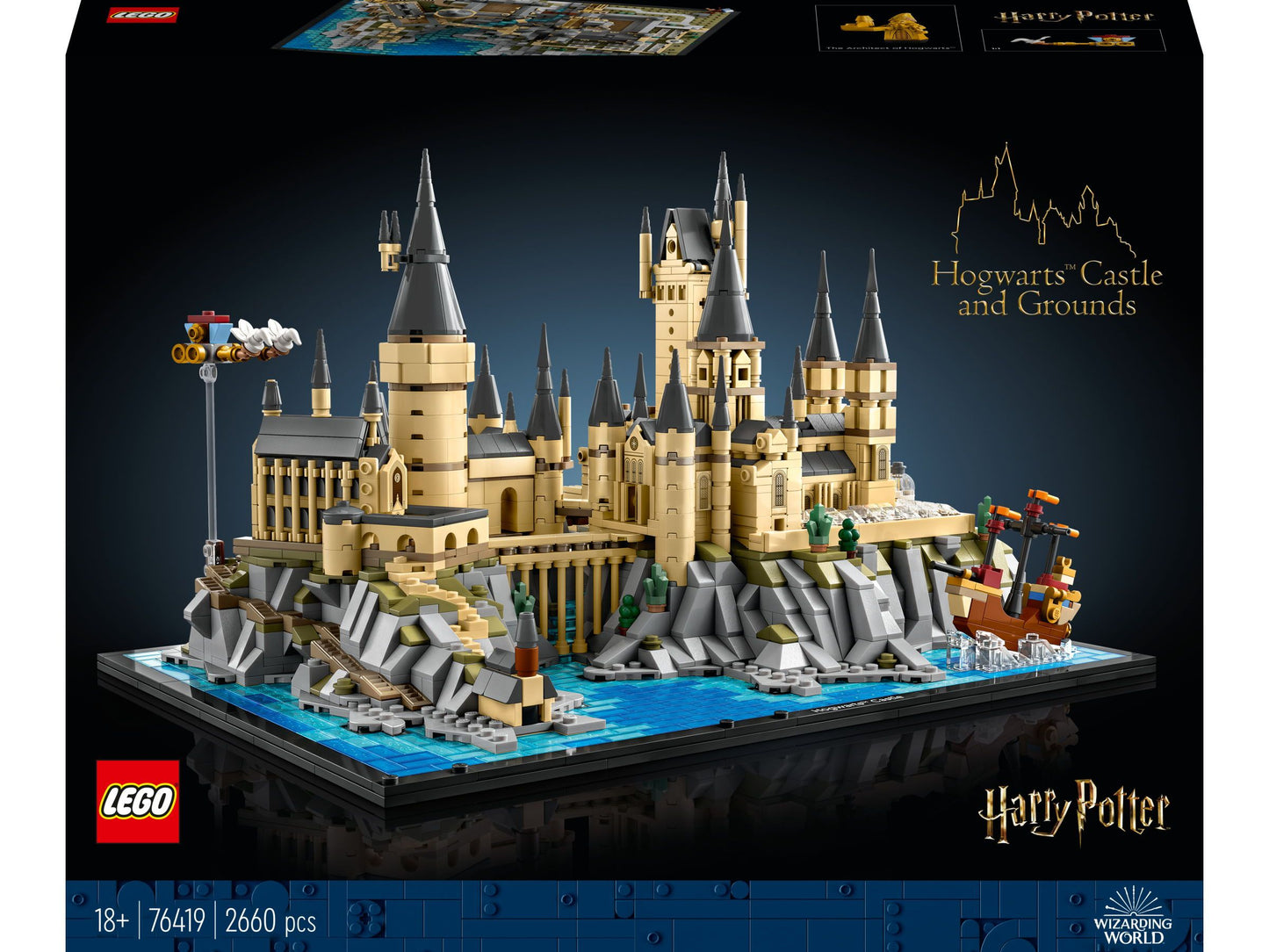LEGO Harry Potter 76419 Kasteel Zweinstein en terrein